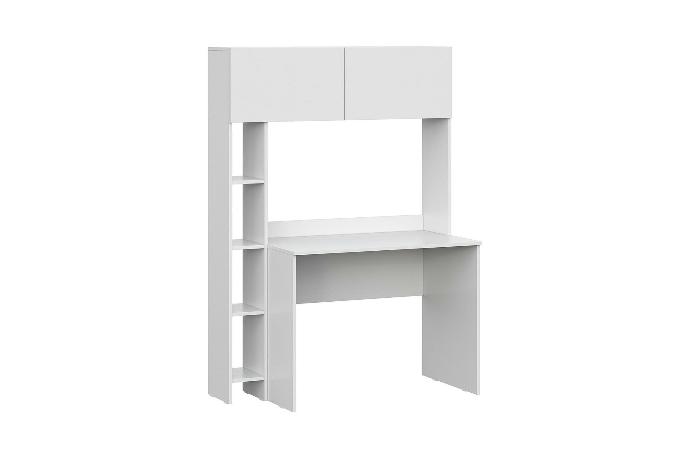 фото Письменный стол Интерьер-Центр Майнд-02 белое дерево 120x60x170 см