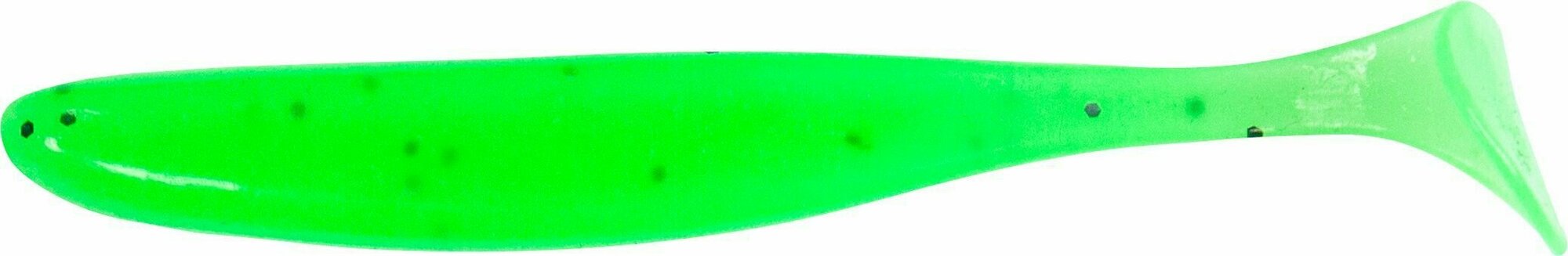 Мягкая Силиконовая приманка Easy Minnow 7см (10шт) цвет: Зеленый/Clear Green