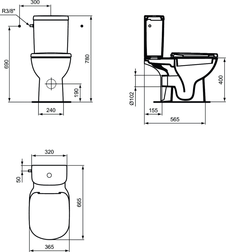 Унитаз напольный Ideal standard - фото №13