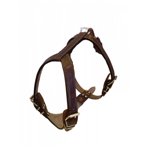 Dogger Шлейка кожаная для собак 25мм