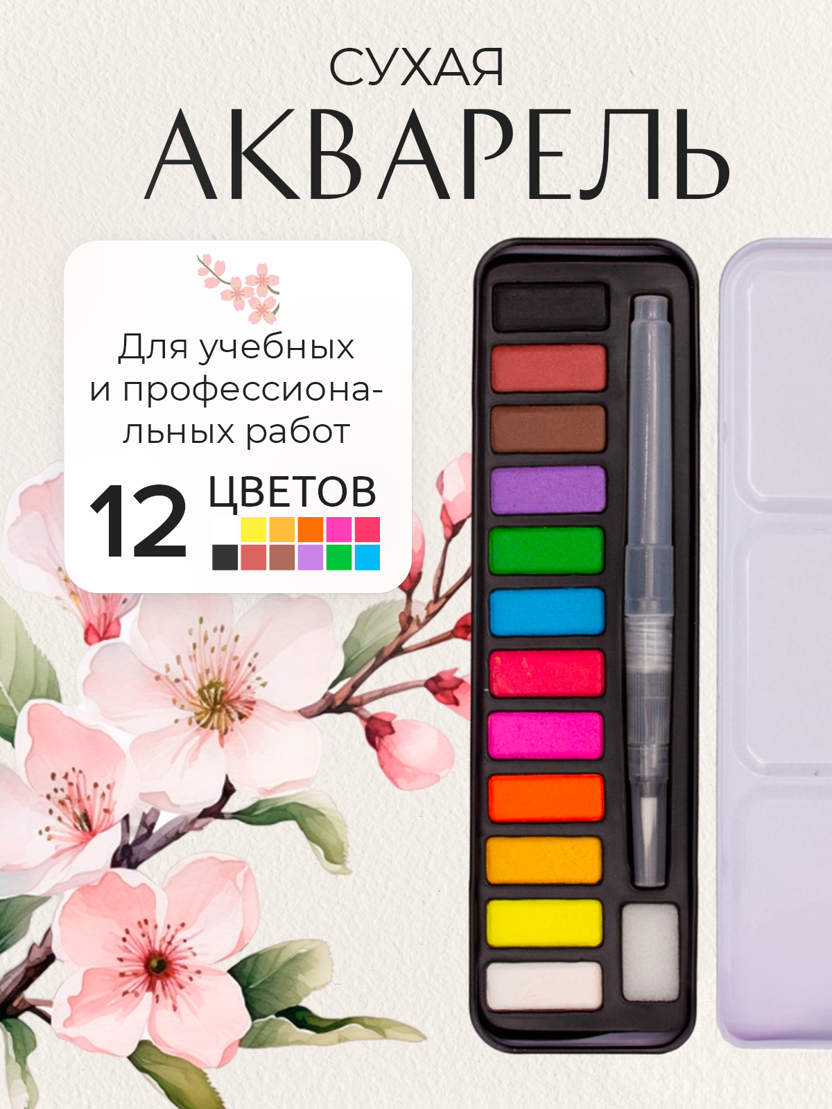 фото Акварель сухая