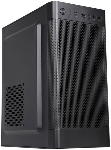 Корпус mATX Accord Q03B, Mini-Tower, без БП, черный [acc q03b]