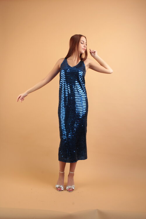 Платье DANYA, размер 44, синий