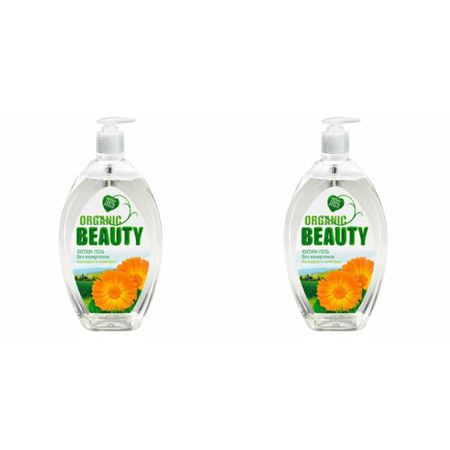 Гель для интимной гигиены Organic Beauty, календула и грейпфрут, 500 мл, 2 уп