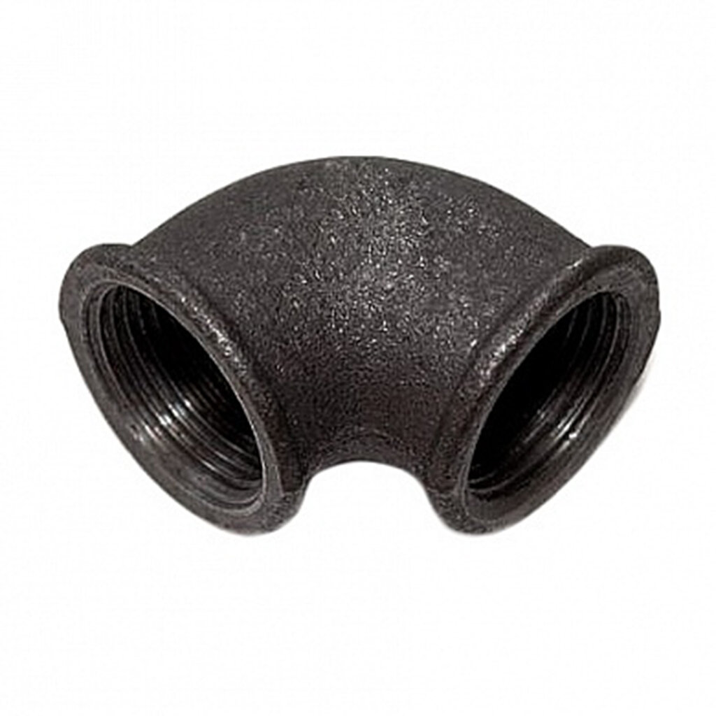 фото Уголок резьбовой чугунный, 1 1/4" (ДУ32)