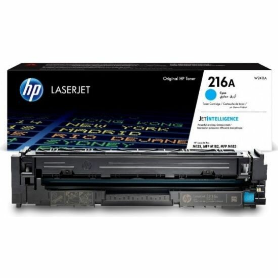 Картридж для лазерного принтера HP 216A Cyan (W2411A)