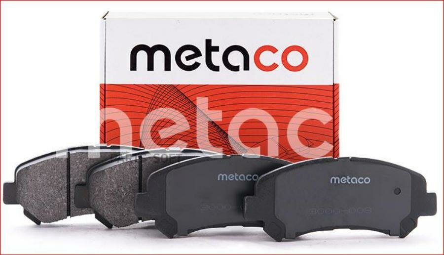 METACO 3000-008 Колодки тормозные передние к-кт