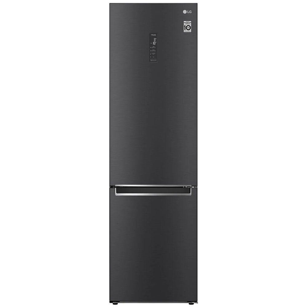 Холодильник LG черный - фото №1