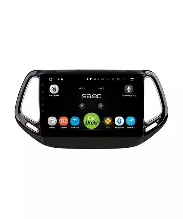 Roximo CarDroid RD-2204F штатная магнитола для Jeep Compass 2016+ на Android 10 с 4GB, DSP