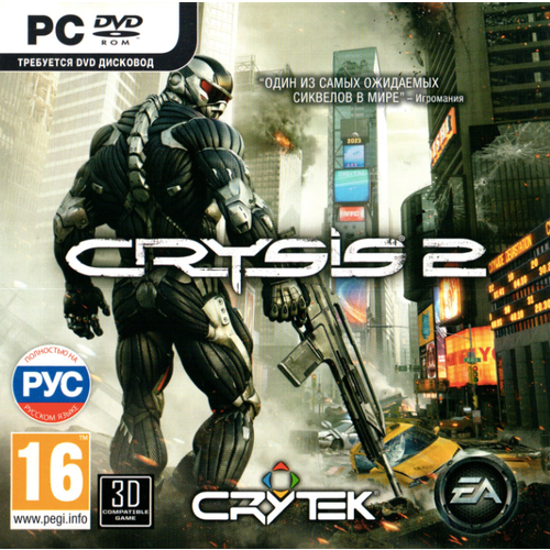 Игра для компьютера: Crysis 2 (Jewel диск) игра для компьютера в тылу врага диверсанты 2 jewel диск