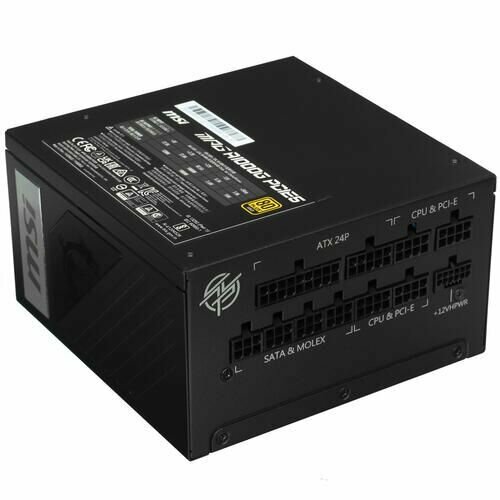 Блок питания MSI MPG A1000G PCIE5 306-7ZP7C11-CE0