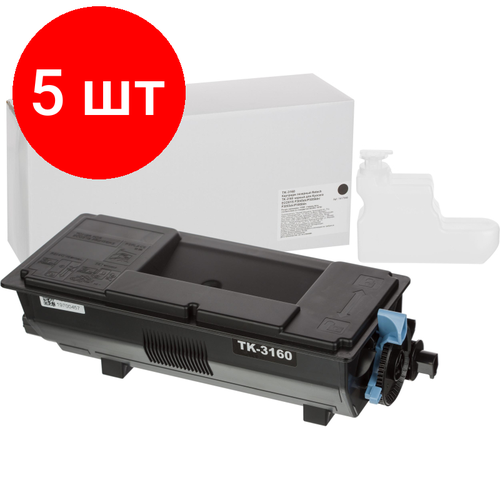 Комплект 5 штук, Картридж лазерный Retech TK-3160 чер. для Kyocera Ecosys P3045