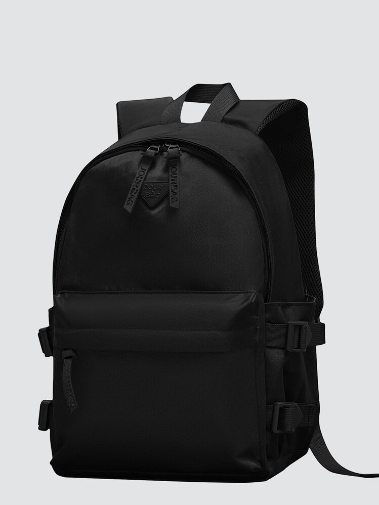 Рюкзак JOURBAG, с отделением для ноутбука, городской, черный, 15 л