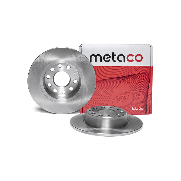 METACO 3060-023 (1K0615601AA / 5Q0615601D) диск тормозной задний (Комплект 2 штуки)
