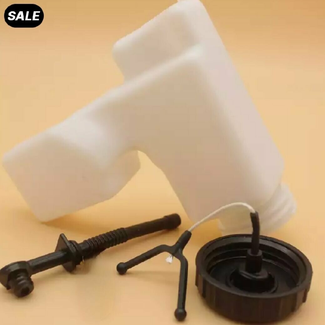 фото Комплект: маслобак бак масляный, шланг и пробка маслобака для бензопилы STIHL MS 170 180 качество