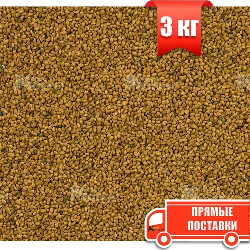 Семена Донник желтый сидерат чистота 98%, био-удобрение, 3 кг сидерат донник белый 1 кг