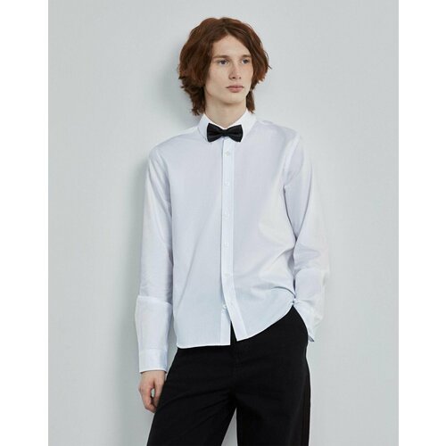 фото Школьная рубашка gloria jeans, размер 12-13л/158 (40), белый