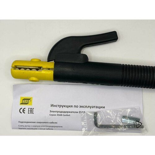 Электродержатель Comfort ESAB 200A держатель электрода esab eco confort до 200 а 700006004