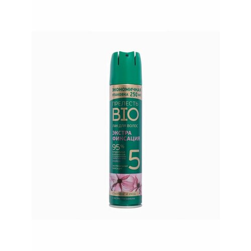 прелесть bio лак для волос экстрафиксация с экстрактом бамбука 210 см3 2 штуки Лак для волос Прелесть Био с экстрактом бамбука экстрафиксац
