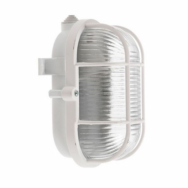 фото Светильник НБП 01-60-002 УЗ, Е27, 60 Вт, 220 В, IP53, с решеткой, белый