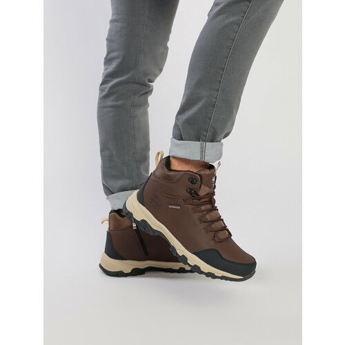 фото Ботинки baden, размер 43, коричневый