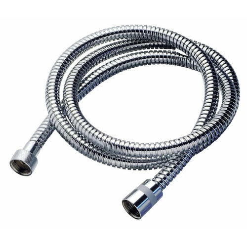 Шланг для душа Bossini Doppia Aggraffatura 125 см из латуни с двойной оплёткой двойного фальцевания 12 x 12 FF конус гладкий с резинкой A03045B0301 2689₽