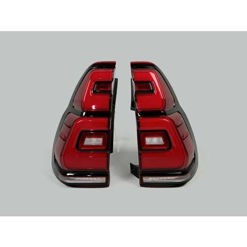 Стоп сигналы на автомобили Toyota Land Cruiser Prado 120 Стиль 18г Красные CZHK