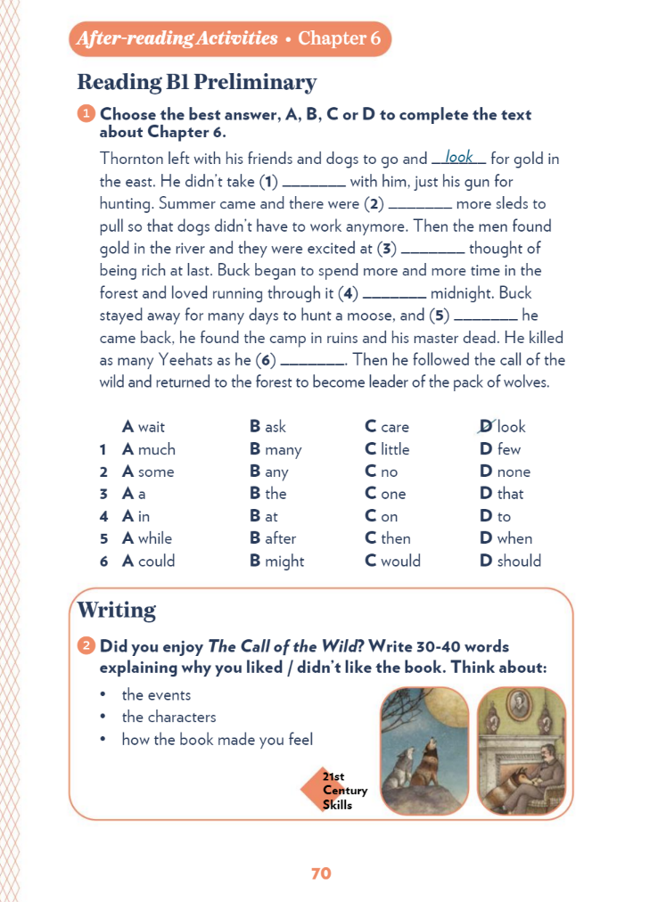 Книга Teen Eli Readers Stage 3: The Call of the Wind with CD (1000 headwords) - фото №9