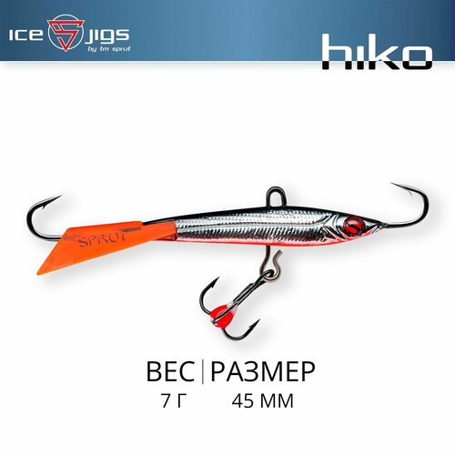 фото Балансир / sprut hiko #3 (7g/45mm/sbk-ep)