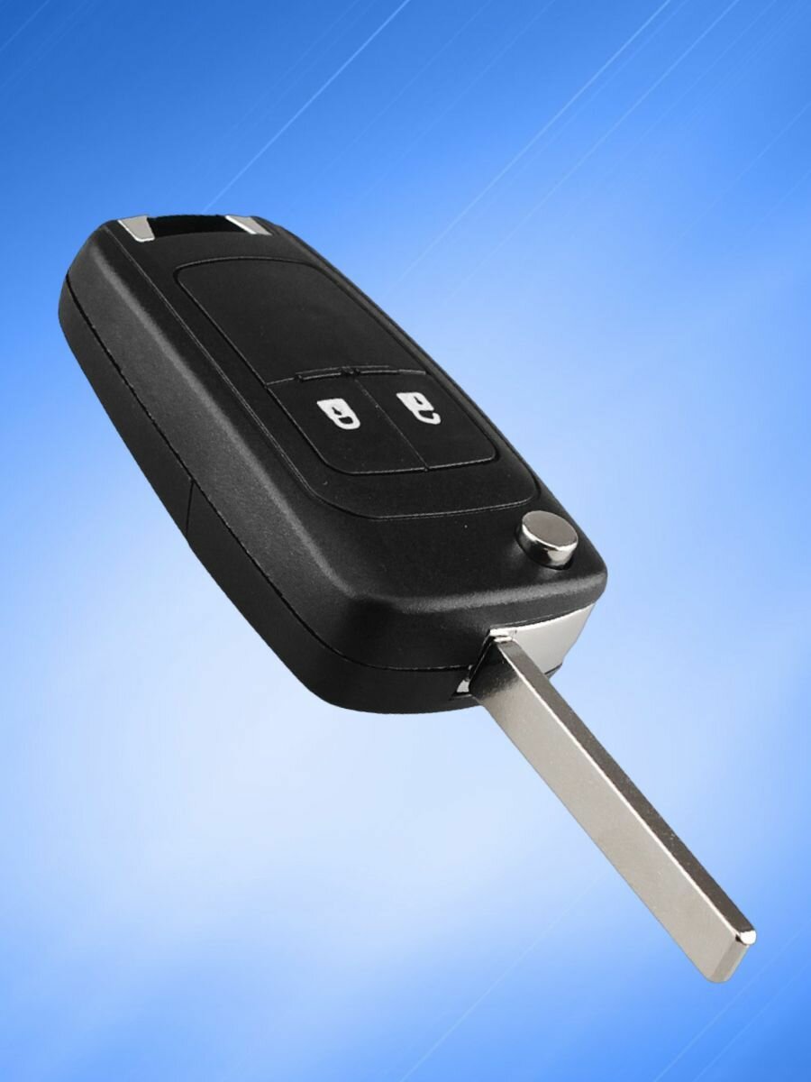 Корпус ключа зажигания для Шевроле Круз / Chevrolet Cruze 2 кнопки