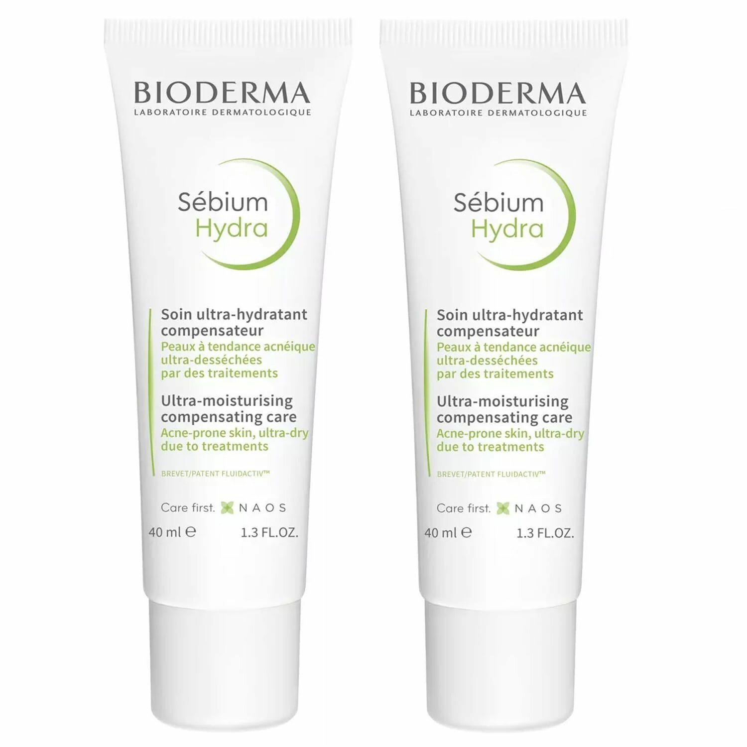 Bioderma Крем для лица и шеи Sebium Hydra, 2 х 40 мл