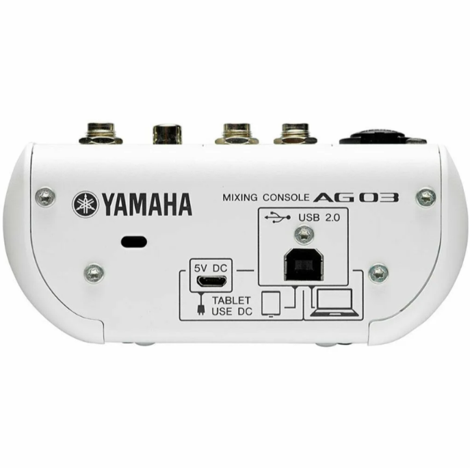 Набор для стриминга "Yamaha AG03 - Контроллер для стрима" Белый — фото 10