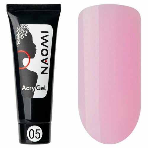 naomi acrygel 15гр в тубе new 05 розовый Naomi AcryGel, 15гр (в тубе) NEW 05 Розовый