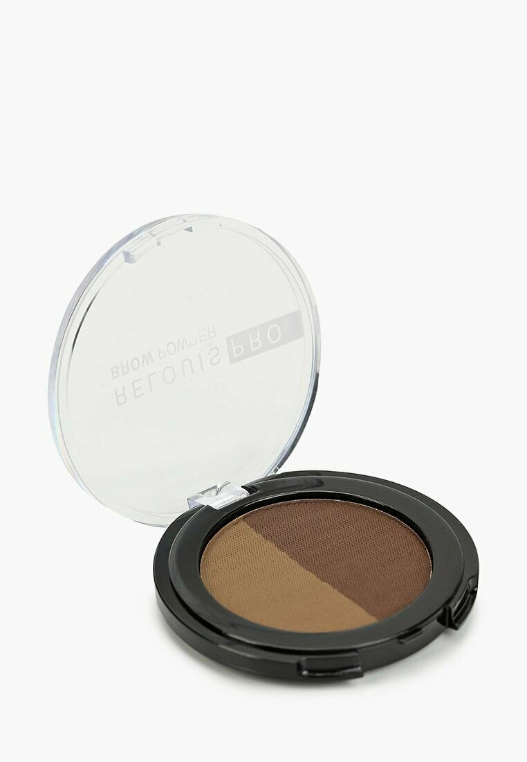 Тени для бровей Pro brow powder Relouis 3г тон 01 Blonde Релуи Бел ООО - фото №7