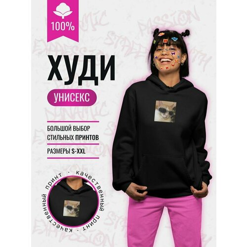 фото Худи shulpinchik, размер xl, черный
