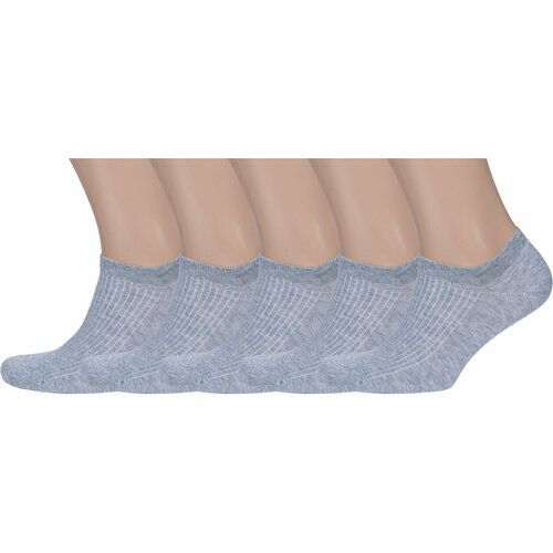 Носки RuSocks, 5 пар, размер 29, серый