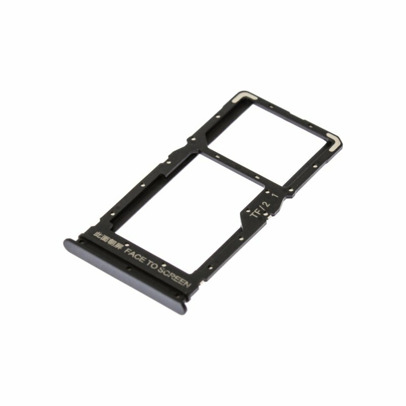 Держатель сим карты (SIM) для Xiaomi Poco M4 Pro 5G черный