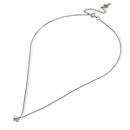  Waves & Gems, серебро, 925 проба, горный хрусталь, длина 45 см.