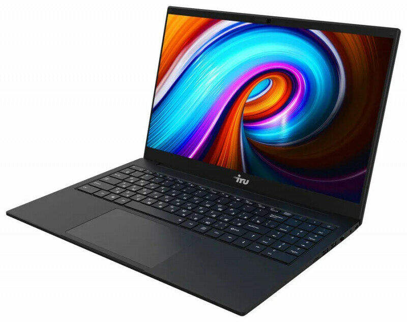 Ноутбук iRU Калибр 15ЕС5 Core i5 1135G7/8Gb/512Gb SSD/VGA int/noOS black (1898645)