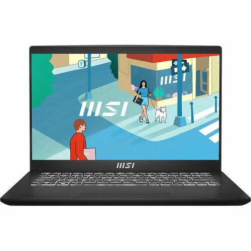 Ноутбук MSI Modern 14 C13M-675XRU без ОС черный 49237₽