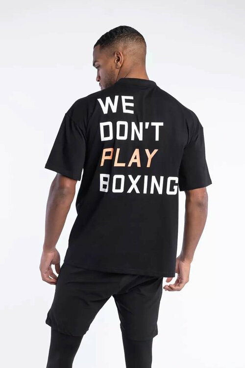 Футболка Boxraw We Dont Play Boxing, размер XL, черный