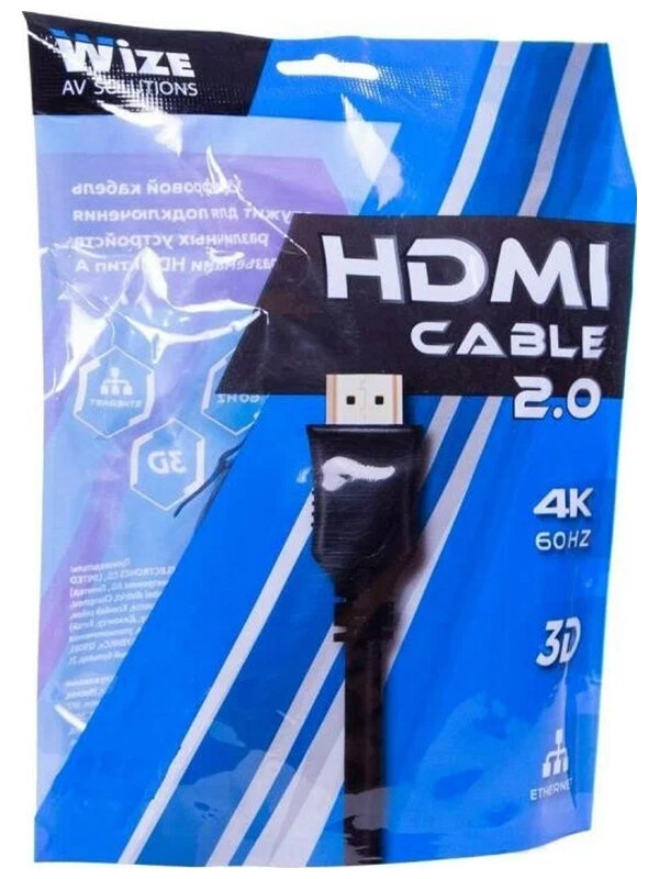 Кабель HDMI Wize - фото №8