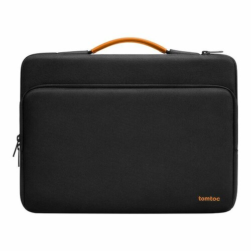 чехол сумка tomtoc defender laptop handbag a14 для macbook pro air 14 13 синий Сумка Tomtoc Defender Laptop Handbag A14 для ноутбуков 15.6 чёрная (Black)