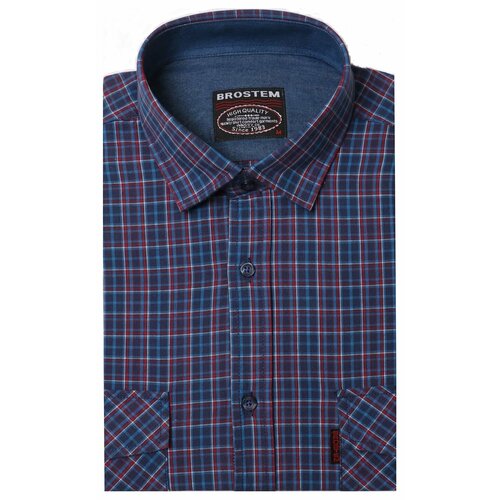 фото Рубашка brostem, размер 39/40, синий