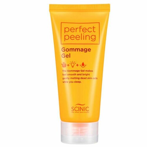 Scinic Фруктовая пилинг-скатка для глубокой очистки лица Perfect Peeling Gommage Gel