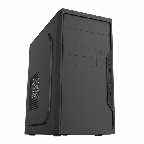 Корпус Foxline mATX case, black, 450W FL-733R-FZ450R-U32C-PH корпус с блоком питания 450вт foxline fl 733r fz450r u32c ph