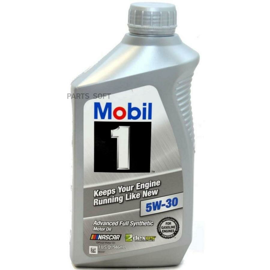 MOBIL 124315 Моторное масо Mobil 1 Advanced Full Synthetic 5W-30 (946 м) (102991) (154805) MOBIL