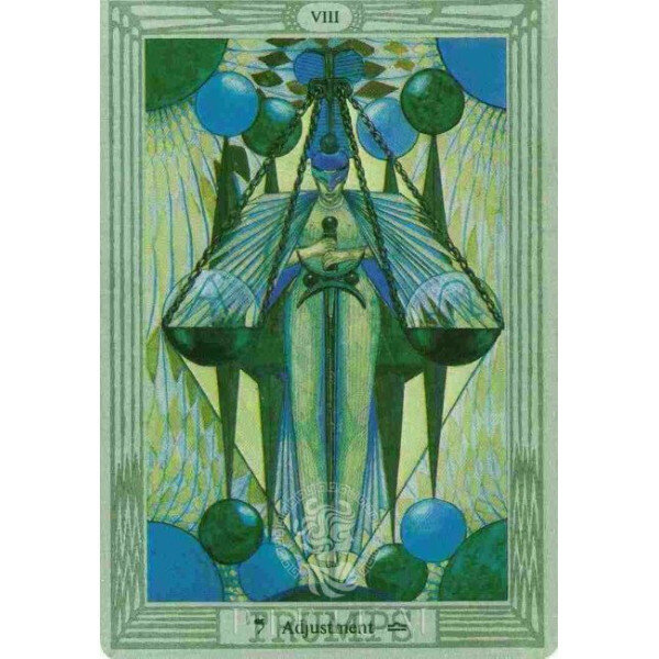 Таро Аввалон, Thoth Tarot deck (коробка) Crowley - фото №17