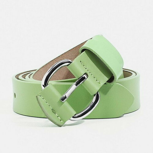 фото Ремень сима-ленд, размер 105, зеленый сима-лэнд