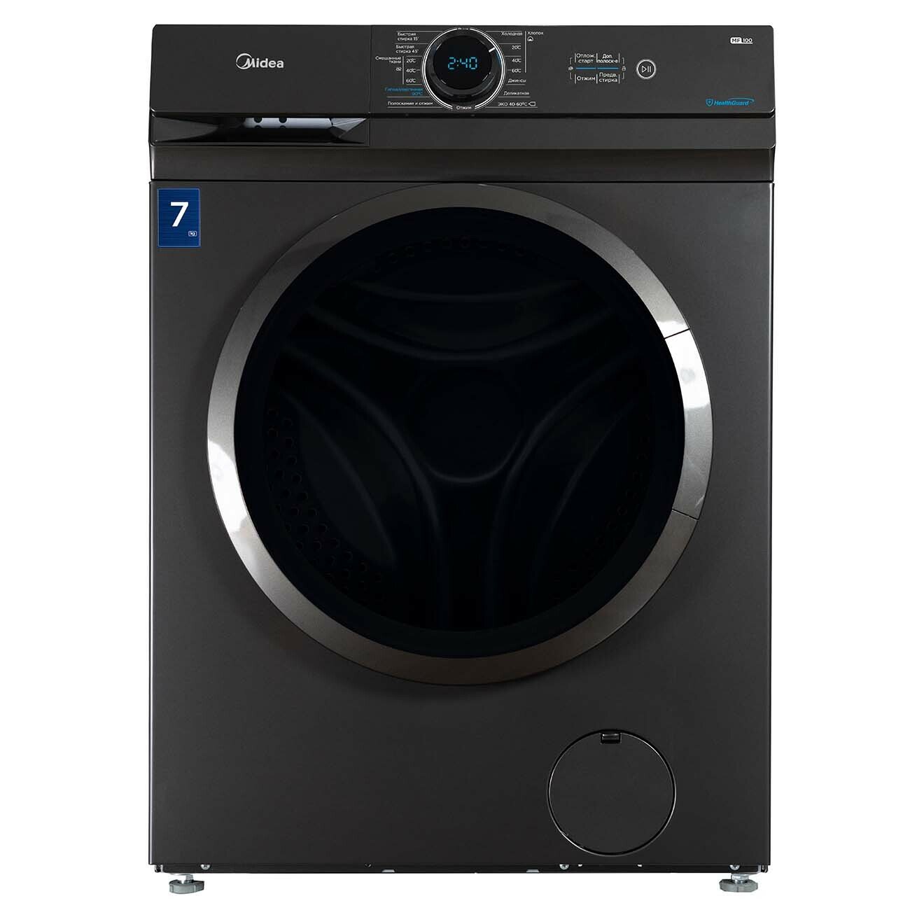 Стиральная машина Midea MF100W70/S - фотография № 1